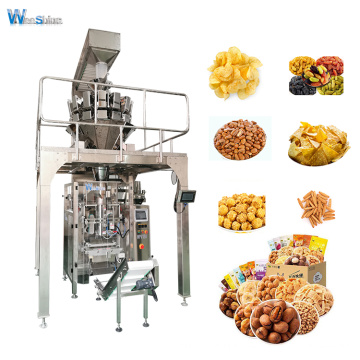 Automatische Granula Snacks Keks -Chips Packmaschine